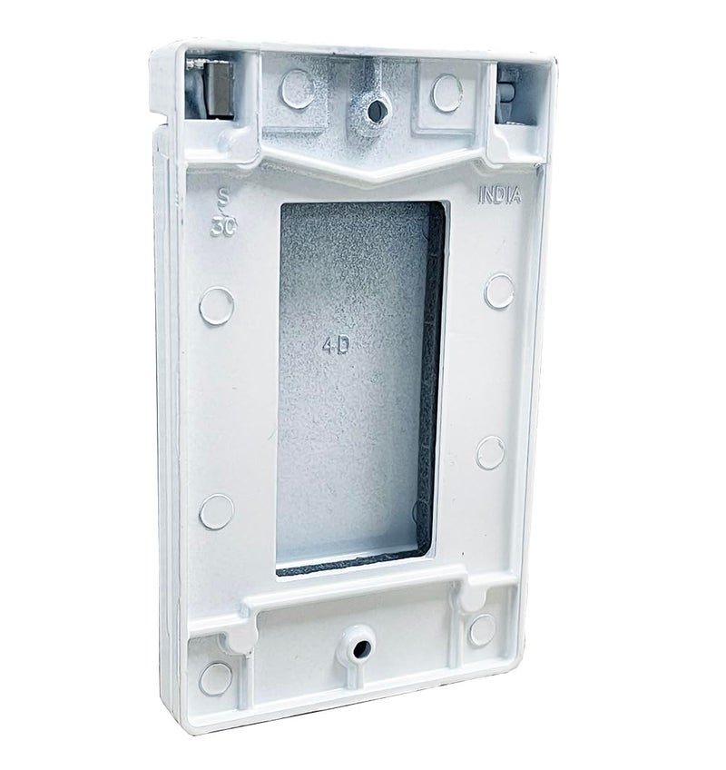 Sigma Electric, White Sigma Engineered Solutions, 14248WH 1-Gang Vertical GFCI Weatherproof Cover, No Size - Image 3